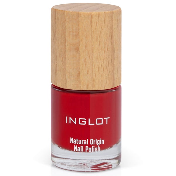 Лак для ногтей Inglot Natural Origin, оттенок Timeless Red 009