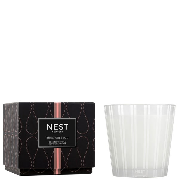 NEST Fragrances Rose Noir & Oud 3-Wick Candle 21.2 oz
