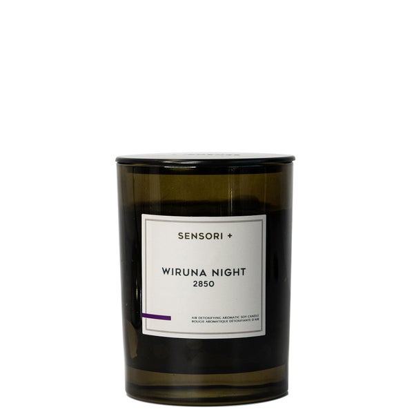 SENSORI+ Air Detoxifying Aromatic Wiruna Night Soy Candle 260g