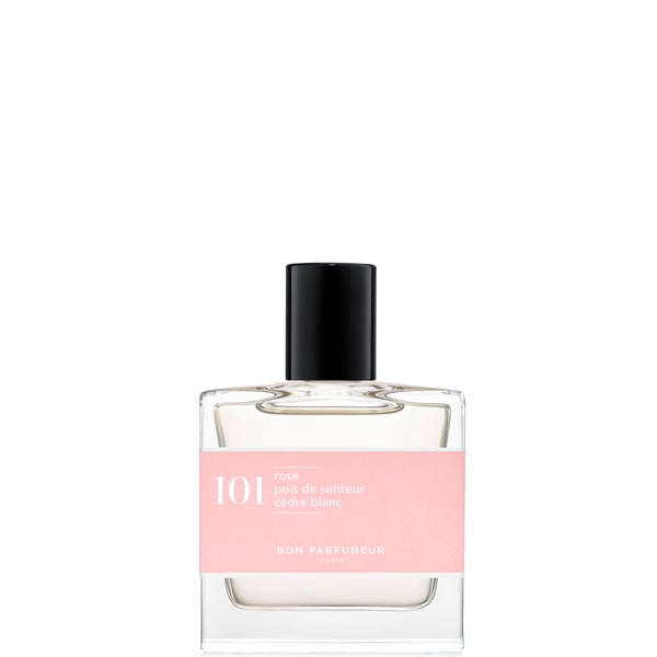 Bon Parfumeur 101 Rose Sweet Pea White Cedar Eau de Parfum -tuoksu - 30ml