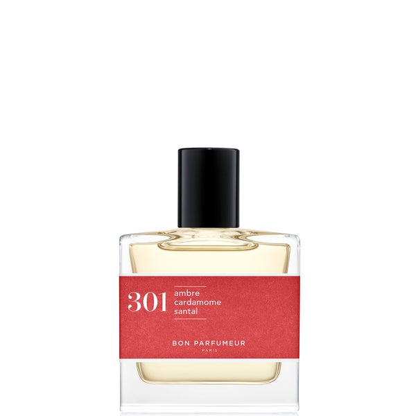 Bon Parfumeur 301 Apă de parfum cu lemn de santal și chihlimbar și cardamom - 30ml