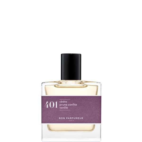Bon Parfumeur 401 Cedar Candied Plum Vanilla Eau de Parfum -tuoksu - 30ml