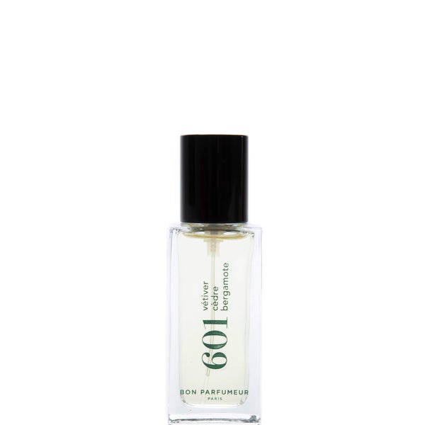 Bon Parfumeur 601 Vetiver Cedar Bergamot Eau de Parfum -tuoksu - 15ml