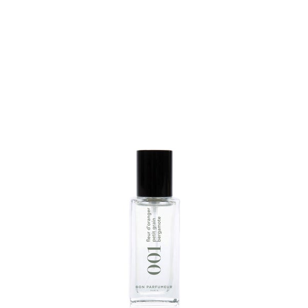 Bon Parfumeur 001 Orange Blossom Petitgrain Bergamot Eau de Parfum - 15ml