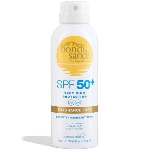 Bondi Sands SPF50 Aerosol Fragrance Free Mist Spray bezzapachowa mgiełka w aerozolu 160 g