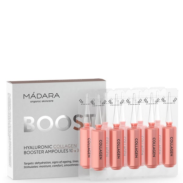 MÁDARA Hyaluronic Collagen Ampoules 10 x 3ml MÁDARA hyaluronové kolagenové ampule 10 x 3 ml