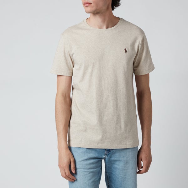 Polo Ralph Lauren Men's Custom Slim Fit T-Shirt - Expedition Dune Heather