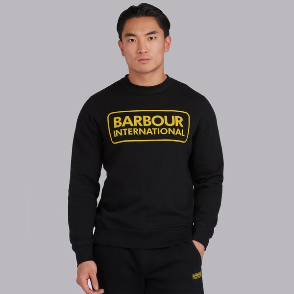 Barbour International Men's Large Logo Sweatshirt - Black