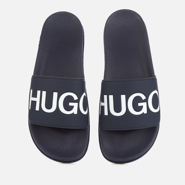 HUGO Men's Match Slide Sandals - Drak Blue