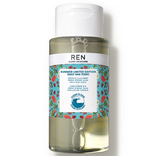 REN Clean Skincare Daily AHA Édition limitée Lotion tonique 250ml