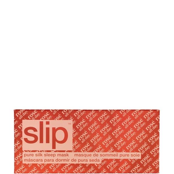 slip pure silk sleep mask - limited edition 1 piece - rosé all day