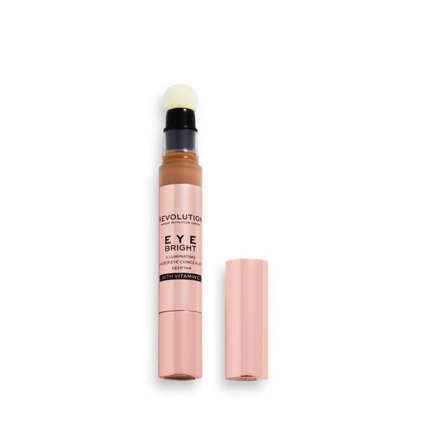 Makeup Revolution Eye Bright Illuminating Under Eye Concealer Deep Tan