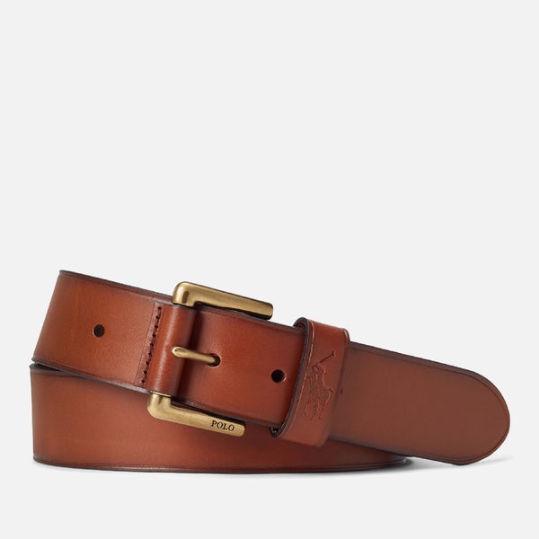 Polo Ralph Lauren Men's Pony Keeper Belt - Tan