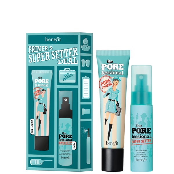 benefit Prime and Super Setter Deal Porefessional Face Primer and Setting Spray Duo