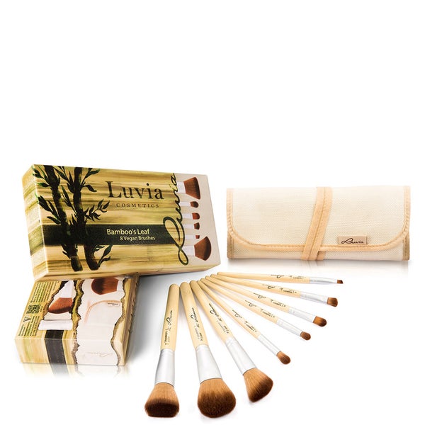 Набор кистей для макияжа Luvia Bamboo's Leaf Brush Set