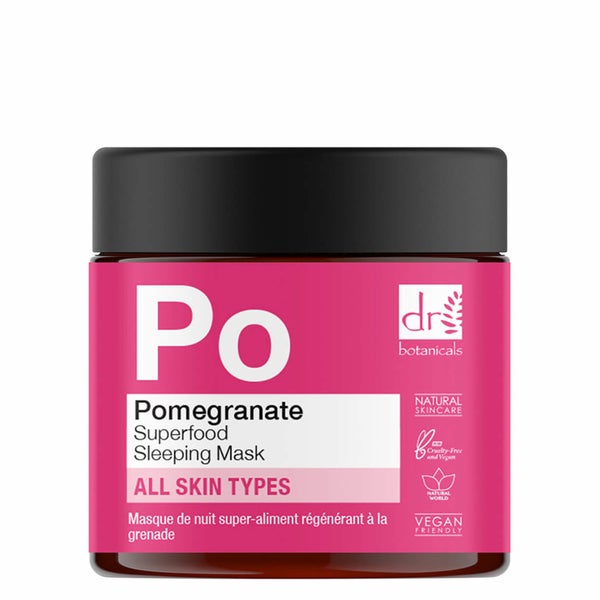 Dr Botanicals Pomegranate Superfood Regenerating Sleeping Mask 60ml