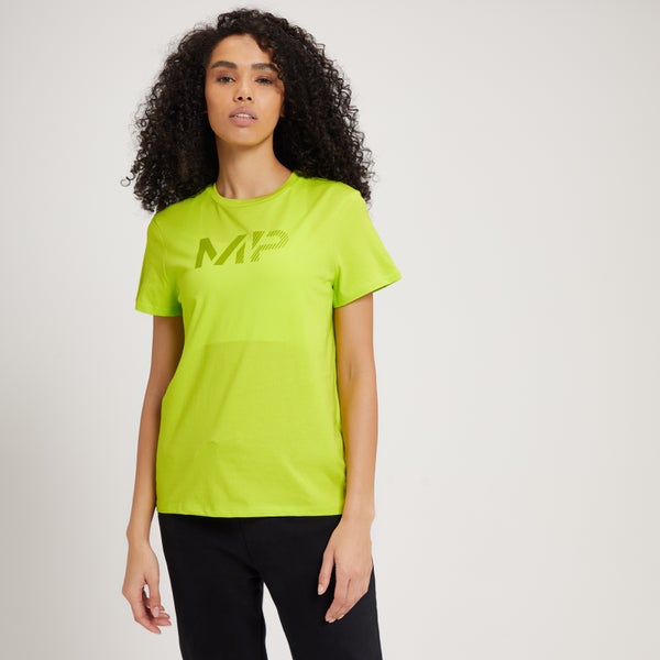 MP Damen Fade-Grafik T-Shirt — Limette