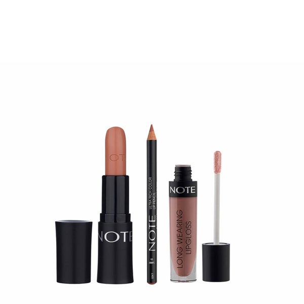 Note Cosmetics Perfect Nude Lip Trio