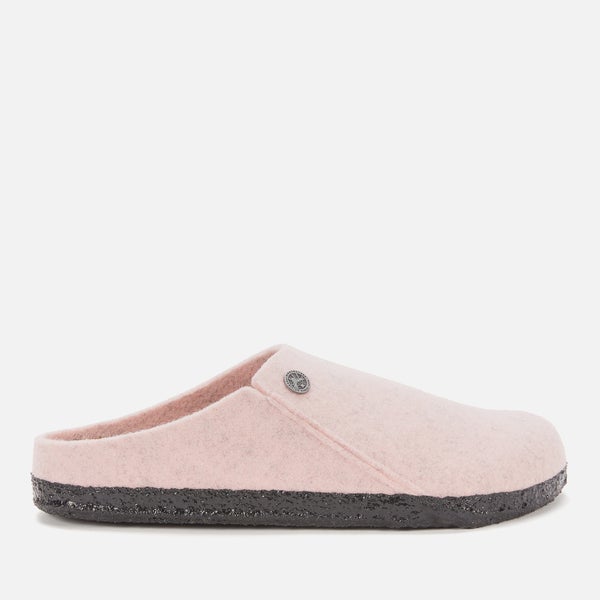 Birkenstock Women's Zermatt Woolfelt Slippers - Soft Pink