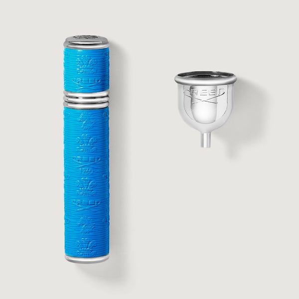 Vaporisateur 10ml Argent/Bleu Fluo