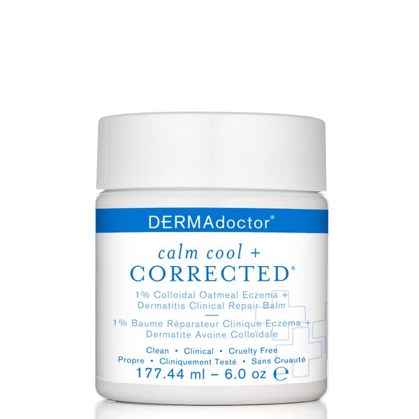 DERMAdoctor Calm Cool and Corrected 1% Colloidal Eczema and Dermatitis Clinical Repair Balm 6 oz