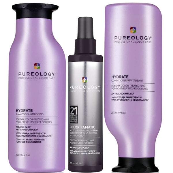 Pureology Hydrate and Colour Fanatic Trio
