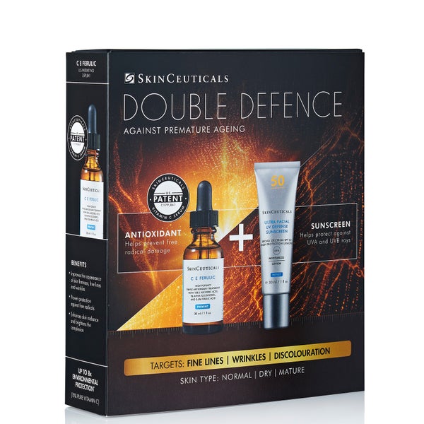 SkinCeuticals Double Defence C E Ferulic Kit for Dry, Ageing Skin (Worth £181.00)