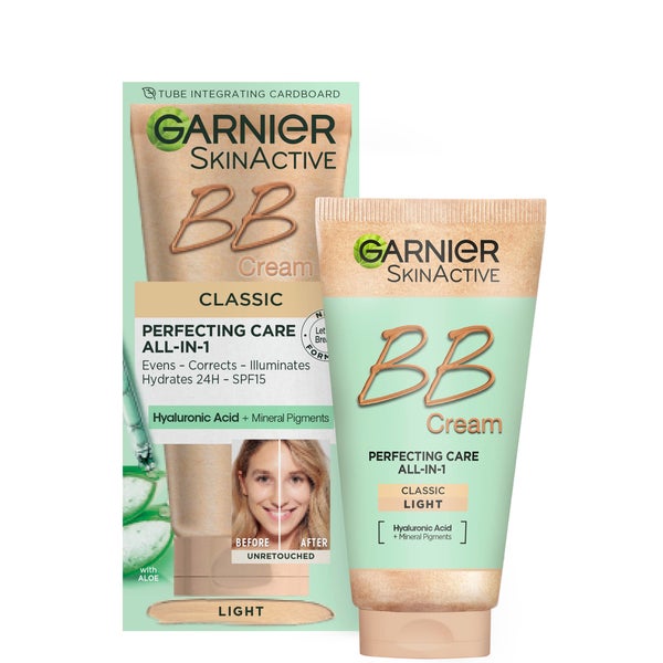 Garnier SkinActive BB Cream Tinted Moisturiser SPF15 - Classic Light Krem nawilżający