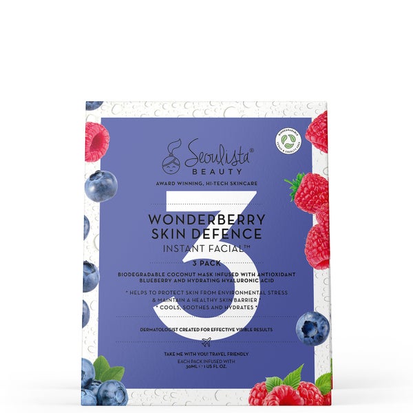 Seoulista Beauty Wonderberry Instant Facial Pack (Pack of 3)
