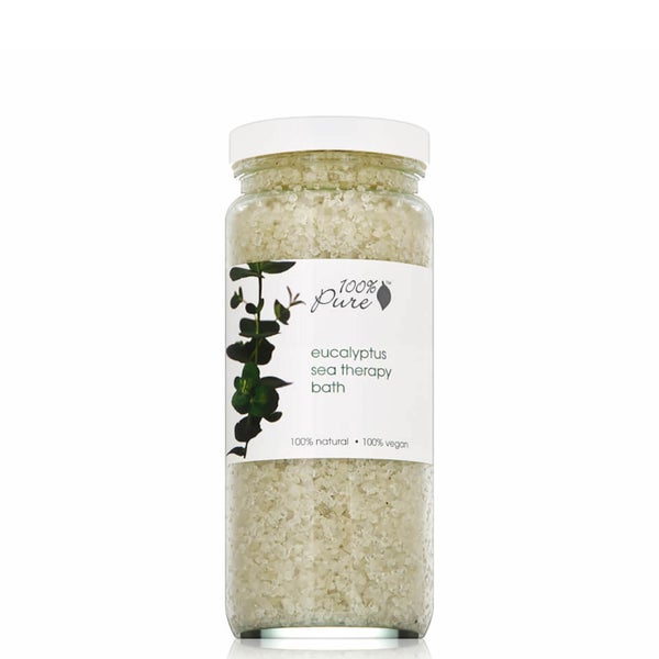 100% Pure Sea Therapy Bath - Organic Eucalyptus (15 oz.)