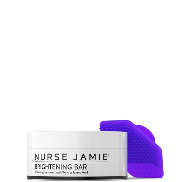 Nurse Jamie BRIGHTENING BAR WITH EXFOLIBRUSH™ SILICONE FACIAL BRUSH (2 oz.)