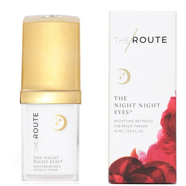 THE ROUTE THE NIGHT NIGHT EYES: Nighttime Retinoid Eye Multitasker (0.5 fl. oz.)