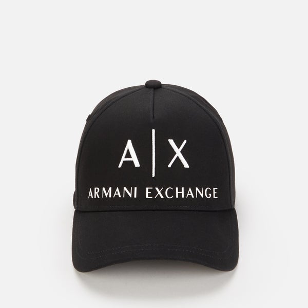Armani Exchange Men's Ax Logo Cap - Black/White