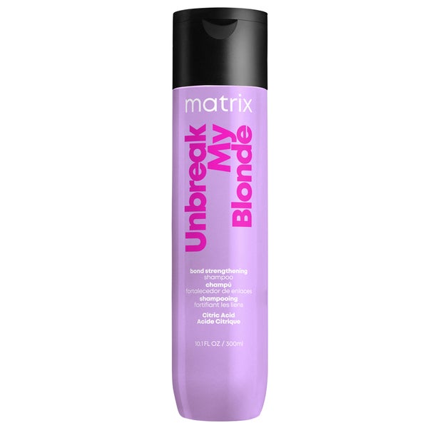 Matrix Total Results Unbreak My Blonde Sulfate-Free Strengthening Shampoo s-ahampoo, 300 ml