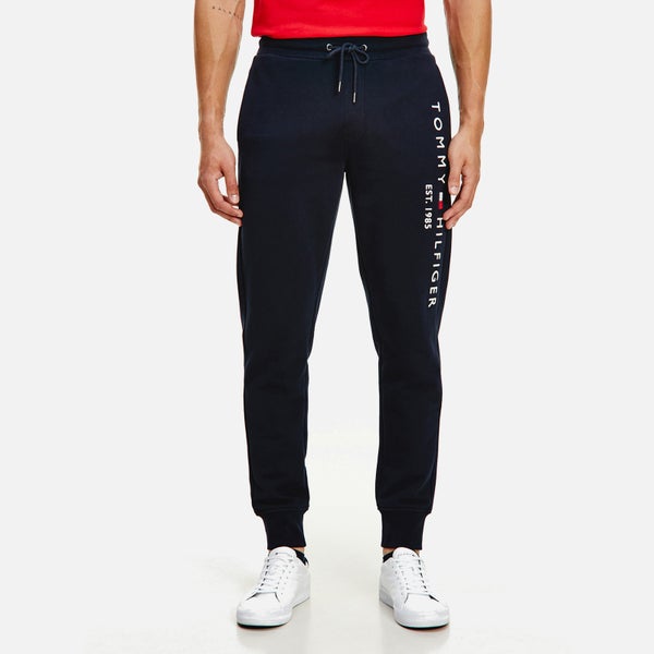 Tommy Hilfiger Men's Logo Drawstring Joggers - Desert Sky