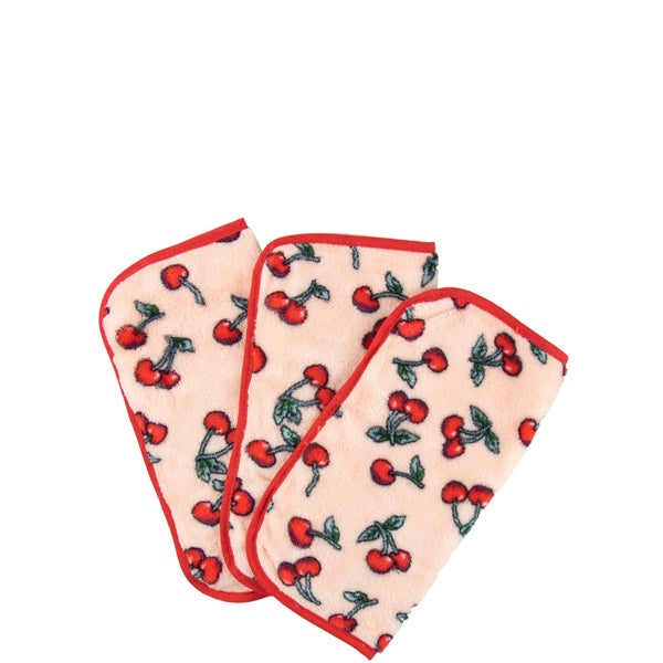 The Vintage Cosmetic Company Cherry Print Make-up Removing Cloths