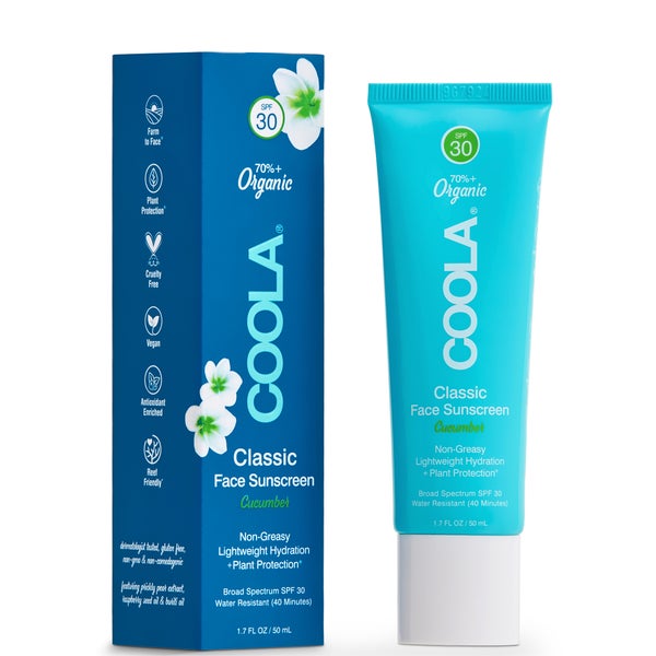 COOLA Classic Face Organic Sunscreen Lotion SPF 30 Cucumber (1.7 fl. oz.)