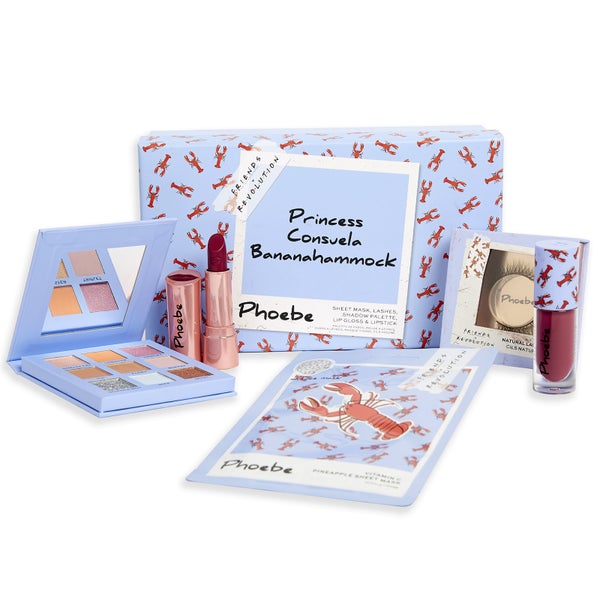 Revolution X Friends Phoebe Bundle (Mask, 9 Pan Palette, Lipgloss, Lipstick & Exclusive Lash)