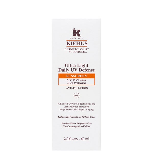 Kiehl's Ultra Light Daily UV Defense SPF 50 PA++++ (Various Sizes)