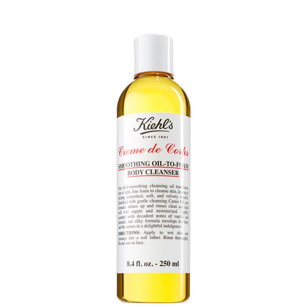 Kiehl's Crème de Corps Smoothing Oil to Foam Body Cleanser 250ml