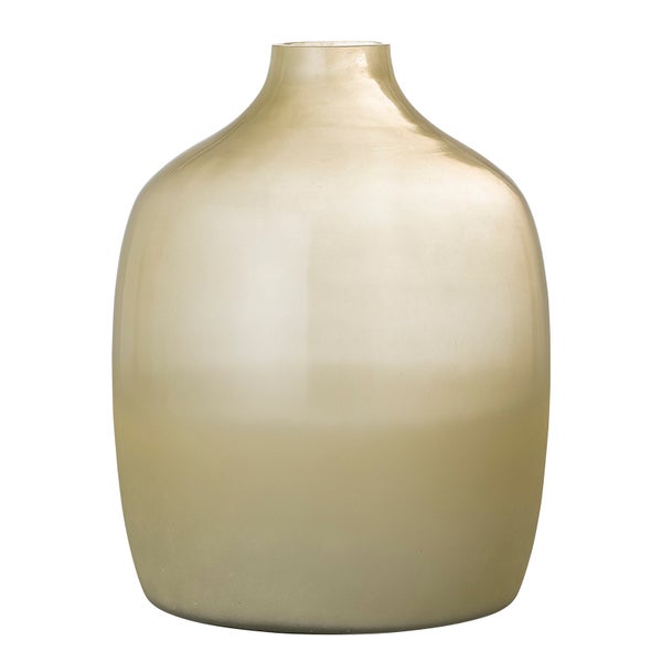 Bloomingville Idima Glass Vase - Yellow