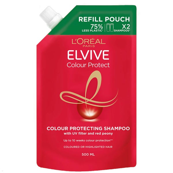 L'Oréal Paris Elvive Colour Protect Shampoo Refill Pouch 500ml