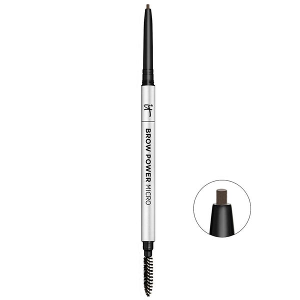 Карандаш для бровей IT Cosmetics Brow Power Micro Eyebrow Pencil, оттенок Universal Taupe, 0,06 г
