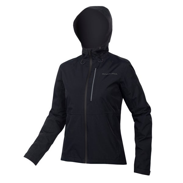 Women's Hummvee Waterproof Hooded Jacket - Black