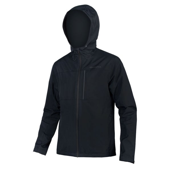 Hummvee Waterproof Hooded Jacket - Black