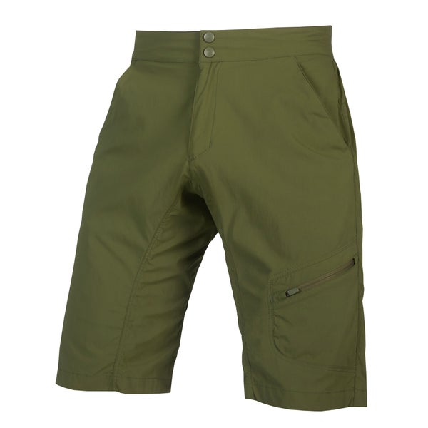 Uomo Hummvee Lite Short with Liner - Olive Green