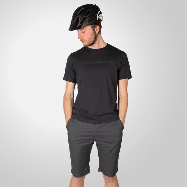 Hummvee Chino Shorts mit Innenshort für Herren - Grau