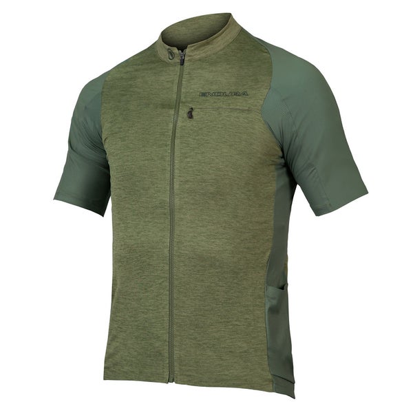 Maillot GV500 Reiver S/S para Hombre - Olive Green