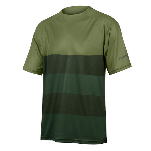 Hommes T-Shirt SingleTrack Core - Vert Olive