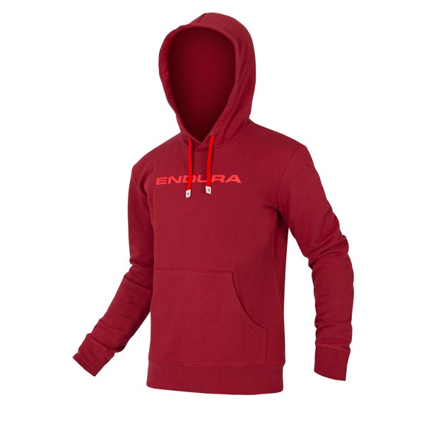 Uomo One Clan Hoodie - Rust Rosso
